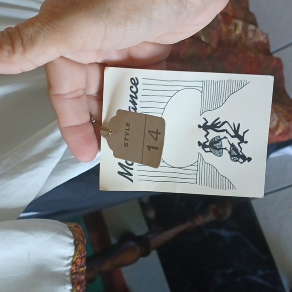 Vintage Moon Dance Floral Midi Belted Dress Sz 14, fits like a sz 10 - Picture 4 of 8